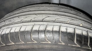 Used 2017 Volkswagen Polo [2015-2019] Highline1.2L (P) Petrol Manual tyres LEFT REAR TYRE TREAD VIEW