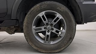 Used 2021 mahindra Thar LX 4 STR Hard Top Diesel AT 4WD Diesel Automatic tyres LEFT REAR TYRE RIM VIEW