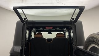 Used 2021 mahindra Thar LX 4 STR Hard Top Petrol AT 4WD Petrol Automatic interior DICKY DOOR OPEN VIEW