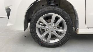 Used 2018 Maruti Suzuki Wagon R 1.0 VXI+ Petrol MT Petrol Manual tyres LEFT FRONT TYRE RIM VIEW