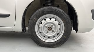 Used 2018 Maruti Suzuki Wagon R 1.0 [2013-2019] LXi CNG Petrol+cng Manual tyres RIGHT FRONT TYRE RIM VIEW