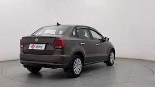 Used 2017 Volkswagen Ameo [2016-2020] Comfortline 1.2L (P) Petrol Manual exterior RIGHT REAR CORNER VIEW