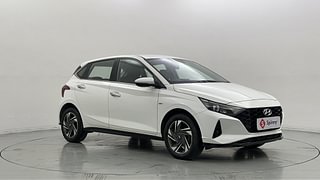 Used 2021 Hyundai New i20 Asta 1.0 Turbo IMT Petrol Manual exterior RIGHT FRONT CORNER VIEW
