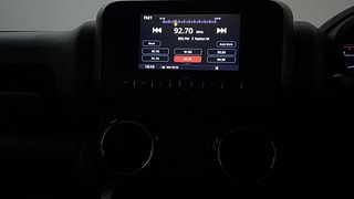 Used 2021 mahindra Thar LX 4 STR Hard Top Diesel AT 4WD Diesel Automatic interior MUSIC SYSTEM & AC CONTROL VIEW