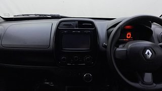 Used 2017 Renault Kwid [2015-2019] 1.0 RXT AMT Petrol Automatic interior MUSIC SYSTEM & AC CONTROL VIEW