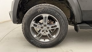 Used 2021 mahindra Thar LX 4 STR Hard Top Petrol AT 4WD Petrol Automatic tyres LEFT FRONT TYRE RIM VIEW