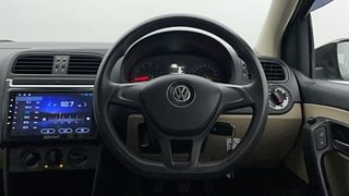 Used 2017 Volkswagen Ameo [2016-2020] Comfortline 1.2L (P) Petrol Manual interior STEERING VIEW