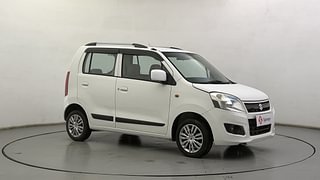 Used 2017 Maruti Suzuki Wagon R 1.0 [2010-2019] VXi Petrol Manual exterior RIGHT FRONT CORNER VIEW