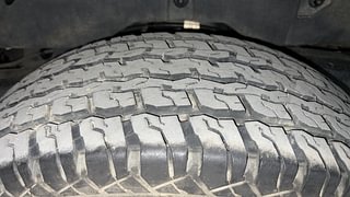 Used 2021 mahindra Thar LX 4 STR Hard Top Diesel AT 4WD Diesel Automatic tyres RIGHT REAR TYRE TREAD VIEW
