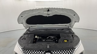 Used 2023 MG Motors Hector Plus Savvy Pro 1.5 Turbo Petrol CVT 6 STR Petrol Automatic engine ENGINE & BONNET OPEN FRONT VIEW