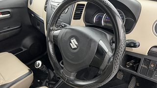 Used 2018 Maruti Suzuki Wagon R 1.0 VXI+ Petrol MT Petrol Manual top_features Leather-wrapped steering wheel