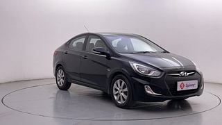 Used 2013 Hyundai Verna [2011-2015] Fluidic 1.6 CRDi SX Diesel Manual exterior RIGHT FRONT CORNER VIEW