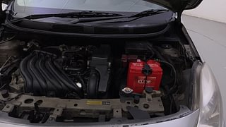 Used 2014 Nissan Sunny [2011-2014] XV Petrol Manual engine ENGINE LEFT SIDE HINGE & APRON VIEW