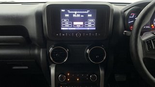 Used 2021 mahindra Thar LX 4 STR Hard Top Petrol AT 4WD Petrol Automatic interior MUSIC SYSTEM & AC CONTROL VIEW