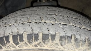 Used 2021 mahindra Thar LX 4 STR Hard Top Diesel AT 4WD Diesel Automatic tyres LEFT FRONT TYRE TREAD VIEW