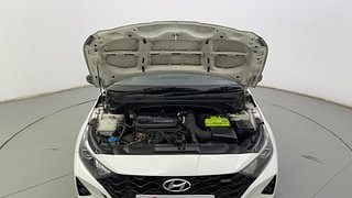 Used 2021 Hyundai New i20 Asta (O) 1.0 Turbo DCT Petrol Automatic engine ENGINE & BONNET OPEN FRONT VIEW