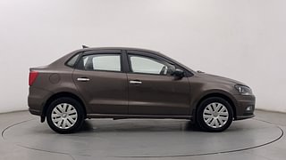 Used 2017 Volkswagen Ameo [2016-2020] Comfortline 1.2L (P) Petrol Manual exterior RIGHT SIDE VIEW