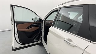 Used 2023 MG Motors Hector Plus Savvy Pro 1.5 Turbo Petrol CVT 6 STR Petrol Automatic interior LEFT FRONT DOOR OPEN VIEW