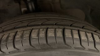 Used 2015 Ford Figo [2010-2015] Duratorq Diesel EXI 1.4 Diesel Manual tyres RIGHT FRONT TYRE TREAD VIEW