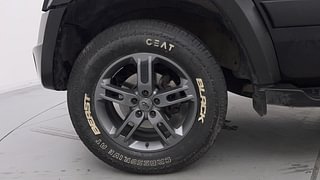 Used 2022 mahindra Thar LX 4 STR Hard Top Petrol AT 4WD Petrol Automatic tyres LEFT FRONT TYRE RIM VIEW