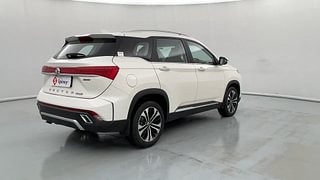 Used 2023 MG Motors Hector Plus Savvy Pro 1.5 Turbo Petrol CVT 6 STR Petrol Automatic exterior RIGHT REAR CORNER VIEW