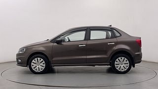 Used 2017 Volkswagen Ameo [2016-2020] Comfortline 1.2L (P) Petrol Manual exterior LEFT SIDE VIEW