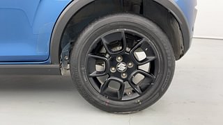 Used 2018 Maruti Suzuki Ignis [2017-2020] Alpha AMT Petrol Petrol Automatic tyres LEFT REAR TYRE RIM VIEW