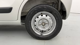 Used 2018 Maruti Suzuki Wagon R 1.0 [2013-2019] LXi CNG Petrol+cng Manual tyres LEFT REAR TYRE RIM VIEW