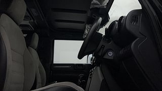 Used 2021 mahindra Thar LX 4 STR Hard Top Diesel AT 4WD Diesel Automatic interior RIGHT SIDE FRONT DOOR CABIN VIEW