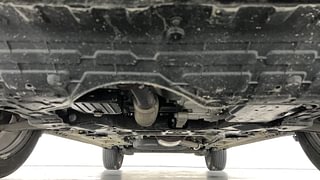 Used 2023 MG Motors Hector Plus Savvy Pro 1.5 Turbo Petrol CVT 6 STR Petrol Automatic extra FRONT LEFT UNDERBODY VIEW