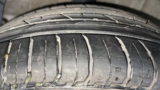 Used 2021 Hyundai New i20 Asta 1.0 Turbo IMT Petrol Manual tyres RIGHT REAR TYRE TREAD VIEW