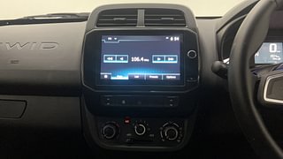 Used 2023 Renault Kwid 1.0 RXT AMT SCE Petrol Automatic interior MUSIC SYSTEM & AC CONTROL VIEW