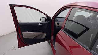 Used 2018 Hyundai Grand i10 [2017-2020] Sportz 1.2 Kappa VTVT Petrol Manual interior LEFT FRONT DOOR OPEN VIEW