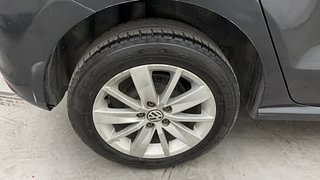Used 2015 Volkswagen Polo [2014-2020] Highline 1.5 (D) Diesel Manual tyres RIGHT REAR TYRE RIM VIEW