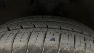 Used 2015 Maruti Suzuki Celerio ZXI AMT Petrol Automatic tyres LEFT FRONT TYRE TREAD VIEW