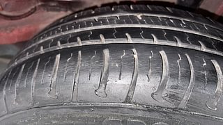 Used 2020 Tata Tiago [2016-2020] Revotron XZ Petrol Manual tyres LEFT REAR TYRE TREAD VIEW
