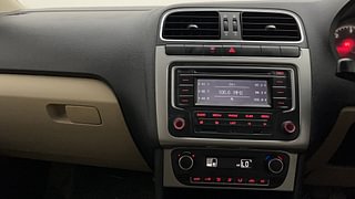 Used 2015 Volkswagen Polo [2014-2020] Highline 1.5 (D) Diesel Manual interior MUSIC SYSTEM & AC CONTROL VIEW