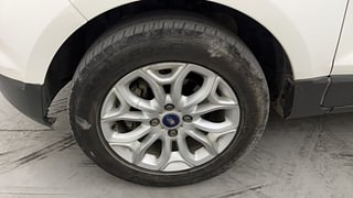 Used 2017 Ford EcoSport Titanium 1.5L Ti-VCT AT Petrol Automatic tyres LEFT FRONT TYRE RIM VIEW