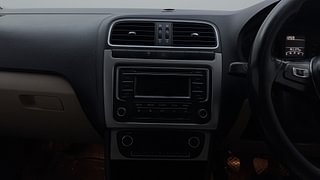 Used 2015 Volkswagen Polo [2015-2019] Highline1.2L (P) Petrol Manual interior MUSIC SYSTEM & AC CONTROL VIEW
