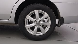 Used 2014 Nissan Sunny [2011-2014] XV Petrol Manual tyres LEFT REAR TYRE RIM VIEW