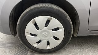 Used 2015 Maruti Suzuki Celerio ZXI AMT Petrol Automatic tyres LEFT FRONT TYRE RIM VIEW