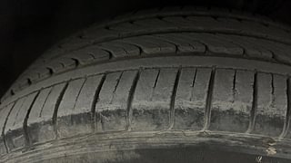 Used 2015 Volkswagen Polo [2014-2020] Highline 1.5 (D) Diesel Manual tyres LEFT FRONT TYRE TREAD VIEW