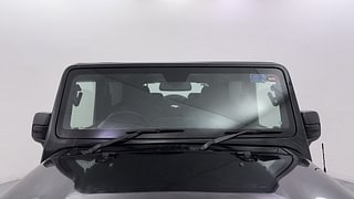 Used 2022 mahindra Thar LX 4 STR Hard Top Petrol AT 4WD Petrol Automatic exterior FRONT WINDSHIELD VIEW