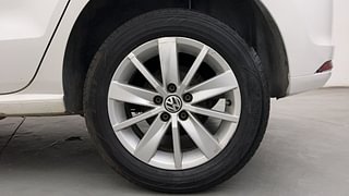 Used 2017 Volkswagen Polo [2015-2019] Highline1.2L (P) Petrol Manual tyres LEFT REAR TYRE RIM VIEW