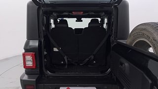 Used 2022 mahindra Thar LX 4 STR Hard Top Petrol AT 4WD Petrol Automatic interior DICKY INSIDE VIEW