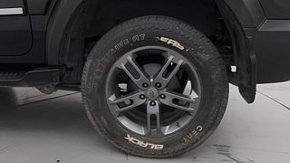Used 2022 mahindra Thar LX 4 STR Hard Top Petrol AT 4WD Petrol Automatic tyres LEFT REAR TYRE RIM VIEW