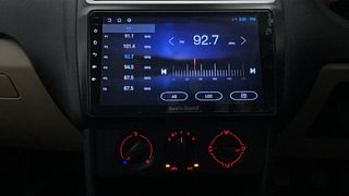 Used 2017 Volkswagen Ameo [2016-2020] Comfortline 1.2L (P) Petrol Manual interior MUSIC SYSTEM & AC CONTROL VIEW