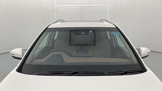 Used 2023 MG Motors Hector Plus Savvy Pro 1.5 Turbo Petrol CVT 6 STR Petrol Automatic exterior FRONT WINDSHIELD VIEW