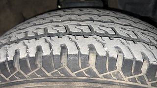 Used 2021 mahindra Thar LX 4 STR Hard Top Diesel AT 4WD Diesel Automatic tyres RIGHT FRONT TYRE TREAD VIEW