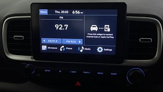 Used 2021 Hyundai Venue [2019-2022] SX 1.0  Turbo iMT Petrol Manual top_features Integrated (in-dash) music system